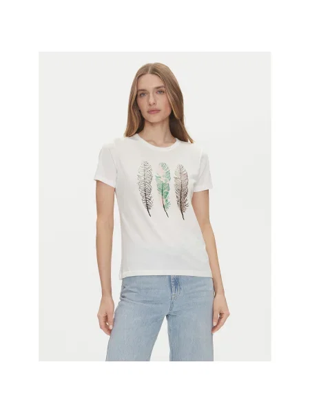 JDY Футболка Michigan Regular Fit білий