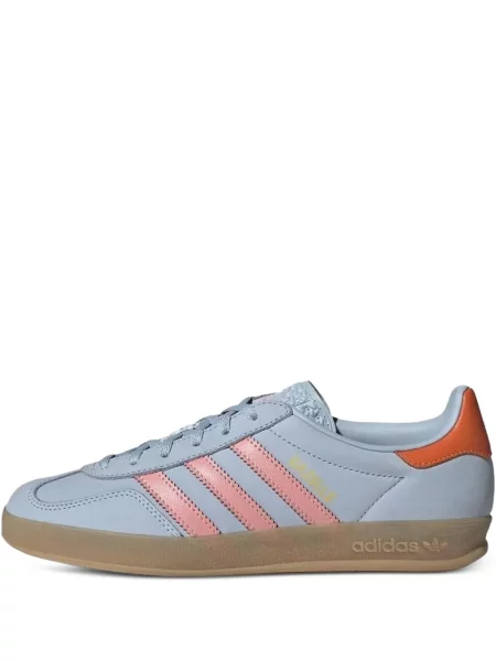 Sneakerși Adidas Gazelle cu dungi alb