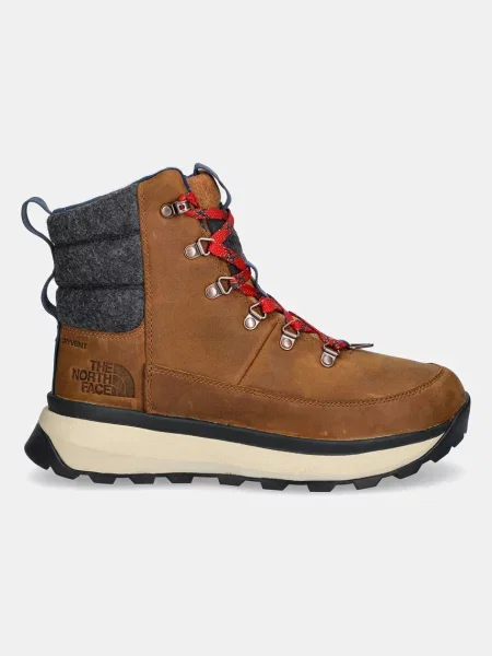 The North Face śniegowce Bergen Leather brązowy