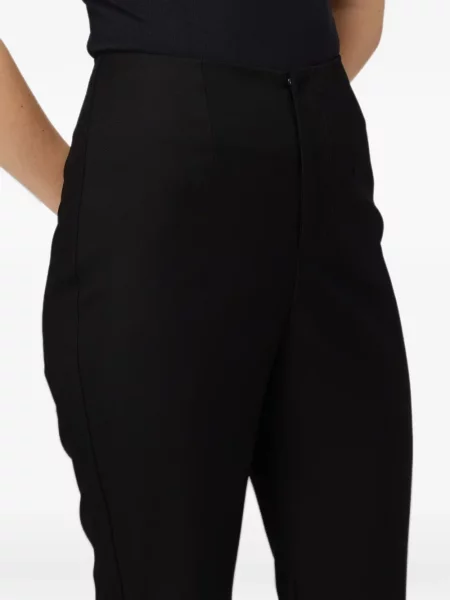 Pantaloni Mar De Margaritas cu talie înaltă negru