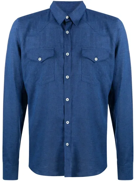 Cămașă Dell'oglio albastru