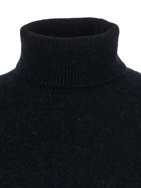 Pulover Roberto Collina tricotate negru