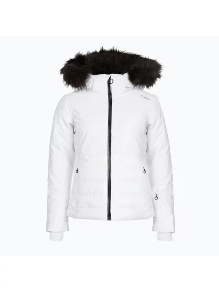Geacă de schi pentru femei CMP Zip Hood bianco