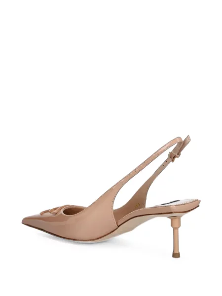 Pantofi cu toc Elisabetta Franchi slingback cu autograf