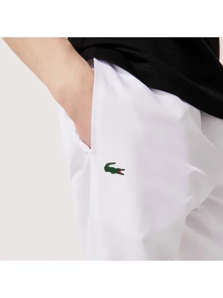 Spodnie dresowe Lacoste białe
