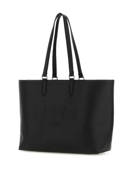Torba Fendi skórzana czarna