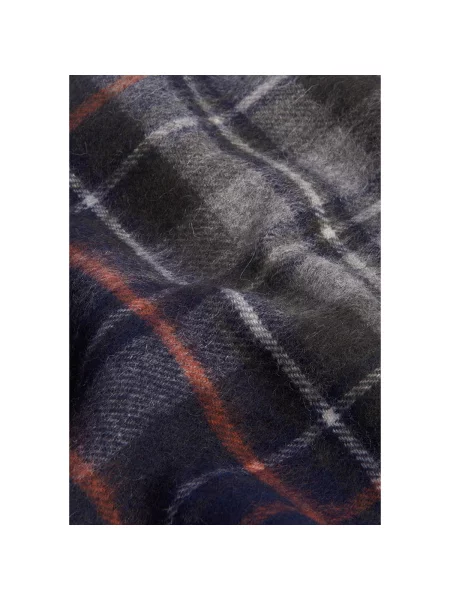 Fular Barbour de lână albastru