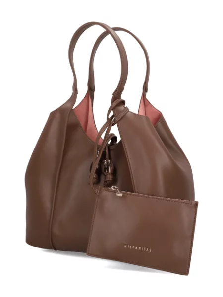 Kabelka Shopper hnědá