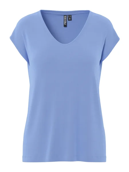 PIECES Tricou PCKamala deschis albastru
