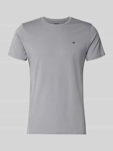 T-shirt o kroju regular fit z czystej bawełny Tommy Jeans