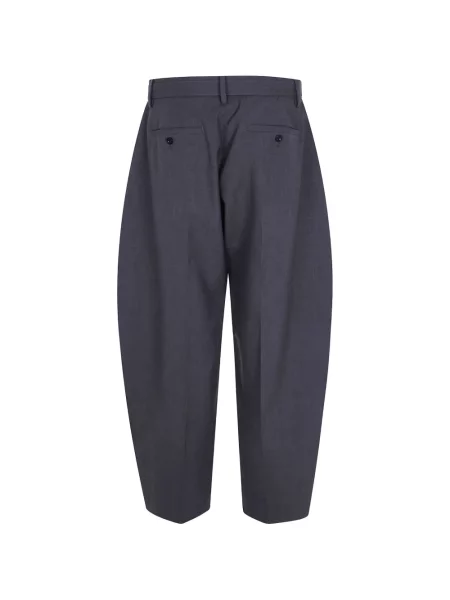 Cu centură pantaloni Sacai maro