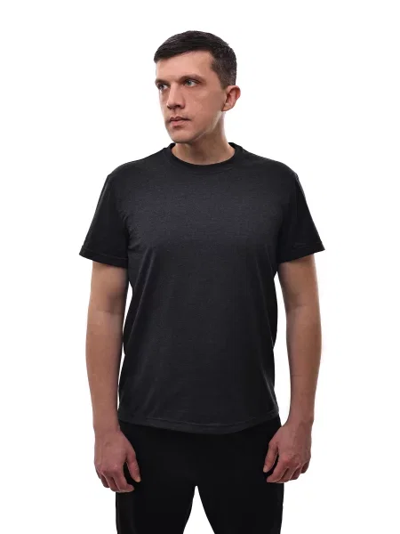 Футболка STREAM темно-сірий віскоза/поліестер сіра