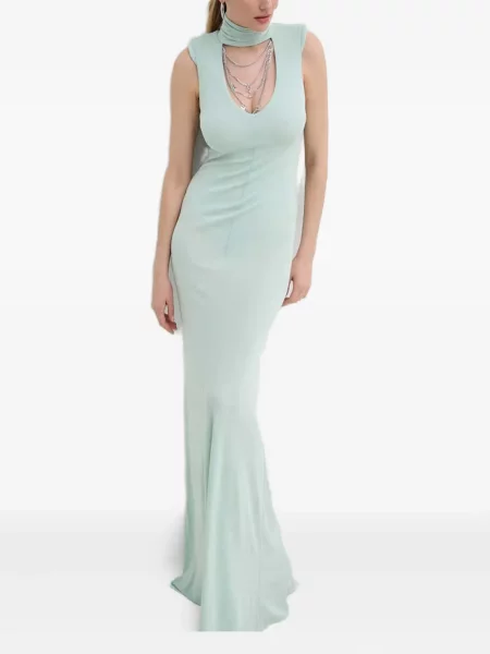 Maxi suknele Elisabetta Franchi žalia