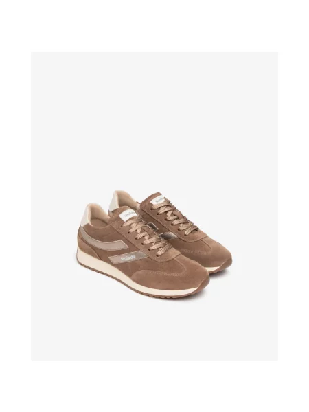 Sneakersy Nerogiardini zamszowe beżowe