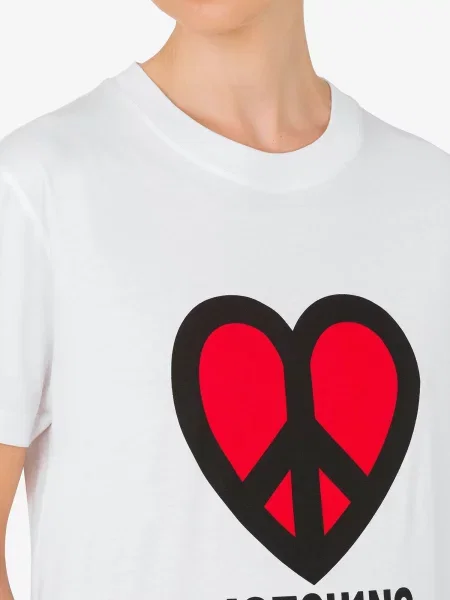 Футболка Moschino біла
