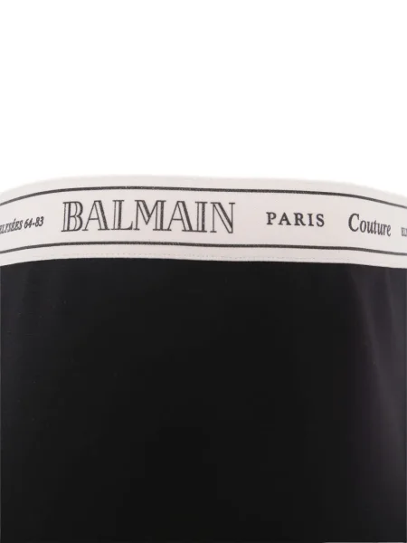 Sukienka dziecięca Balmain czarna