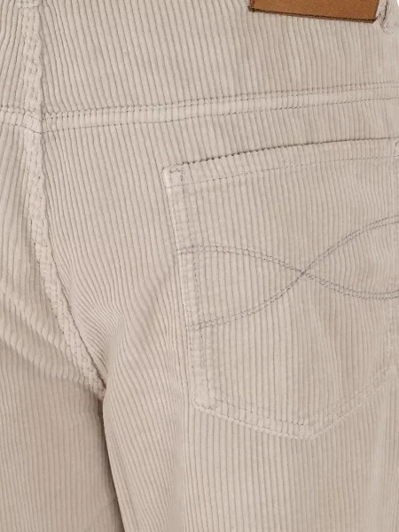 Pantaloni Brunello Cucinelli de catifea cord
