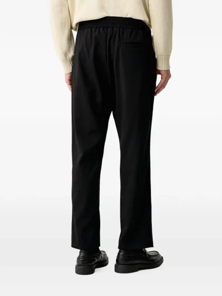 Pantaloni Just Cavalli cu autograf negru