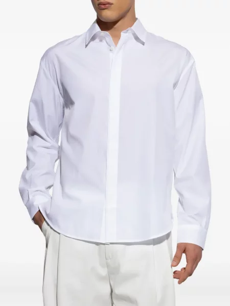 Cămașă Jacquemus lungă alb