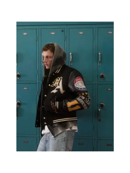 Kurtka bomber Amiri czarny