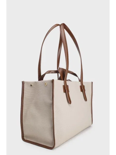 Сумка Weekend Max Mara бежева
