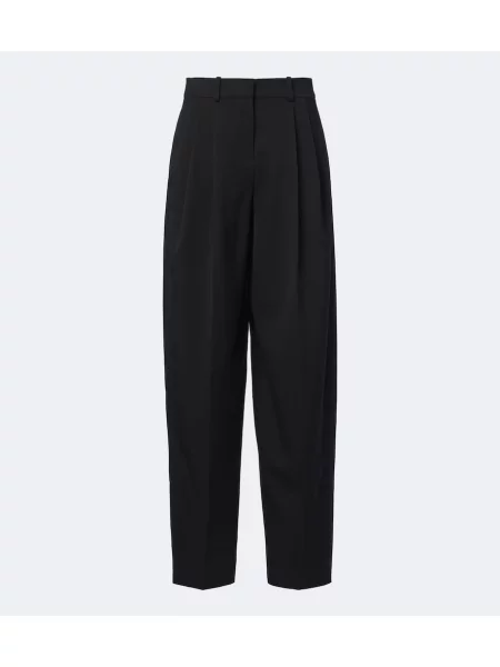Pantaloni Givenchy de lână negru