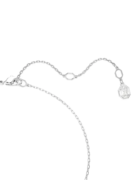 Colier Swarovski de cristal argintiu