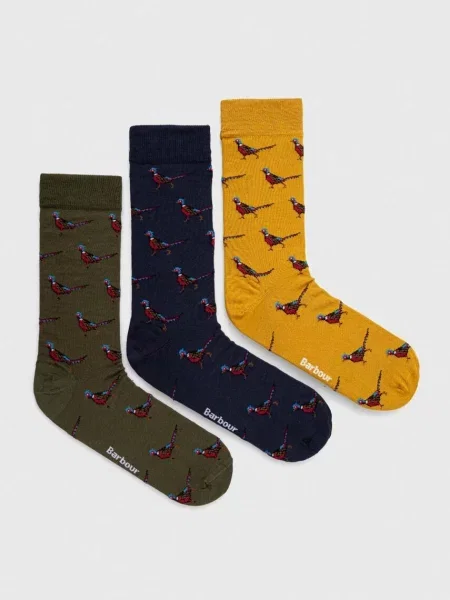 Barbour șosete pentru bărbați pachet de 3