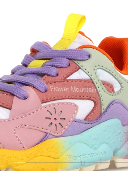 Sneakersy dziecięce Flower Mountain różowe