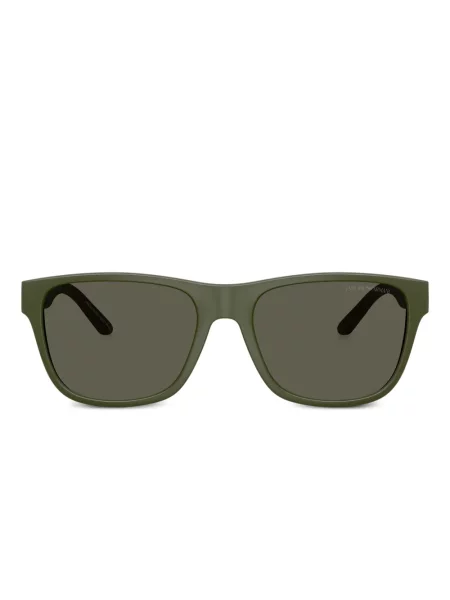 Ochelari de soare Emporio Armani cu imagine verde