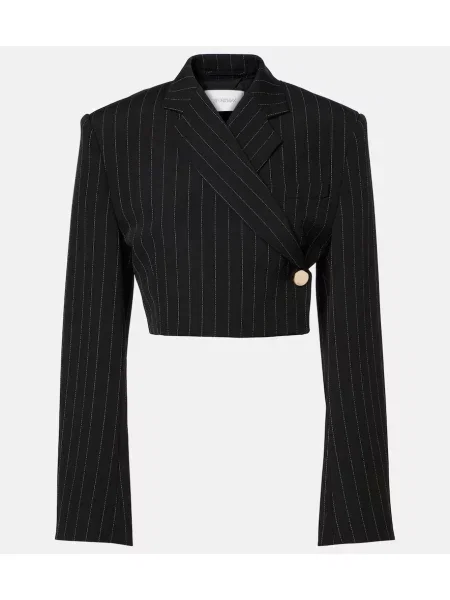 Cropp sacou Sportmax cu dungi negru