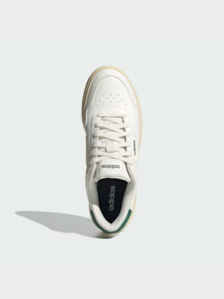 Кожаные кроссовки Adidas белые
