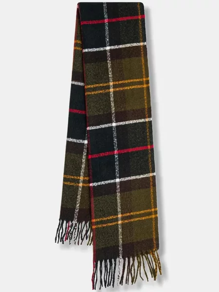 Barbour fular cu imprimeu verde