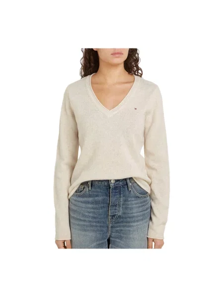Pulover Tommy Hilfiger bej