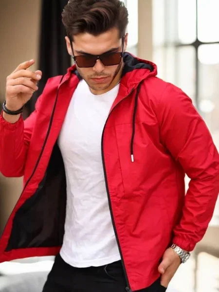 Palton Dewberry roșu