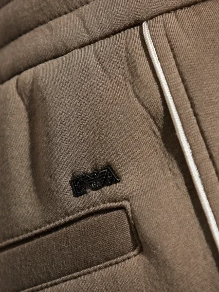 Pantaloni Emporio Armani cu dungi