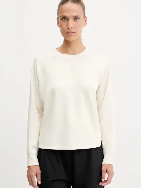 Dkny bluza z nadrukiem beżowy