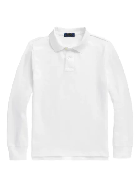 Koszulka polo dziecięca Polo Ralph Lauren biała
