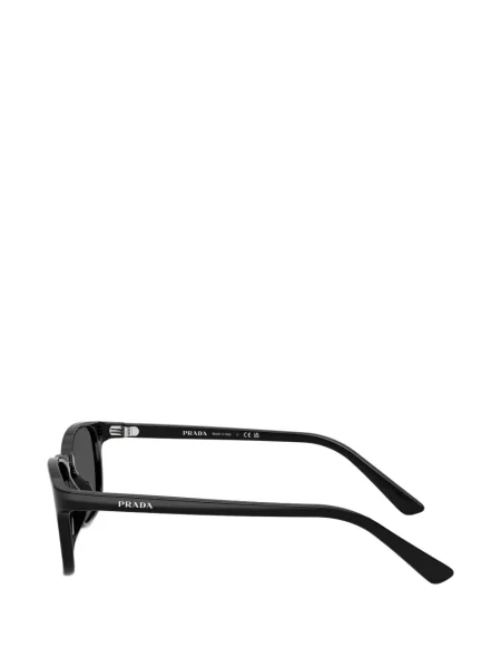 Pravokutne sunčane naočale Prada Eyewear crna