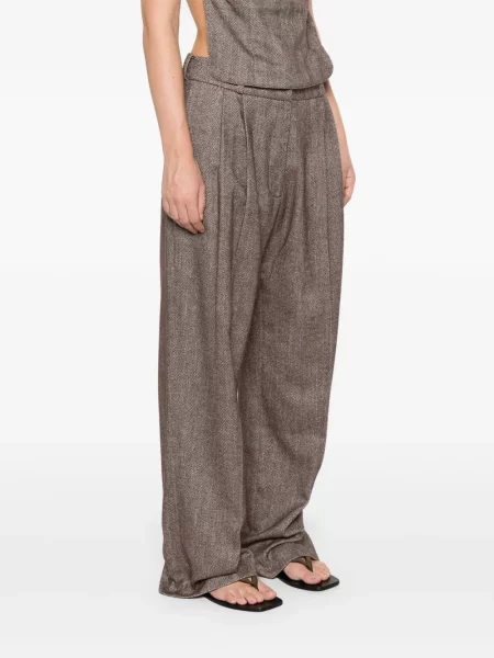 Pantaloni Alfie maro