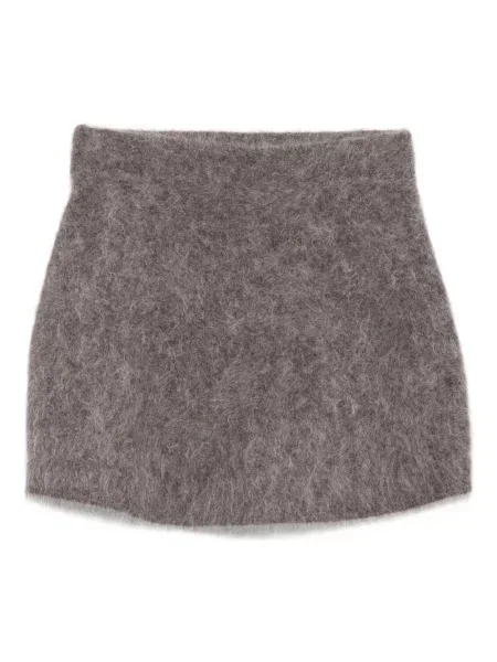 Mały spódnica mini Soft Goat bez fiszbin szara