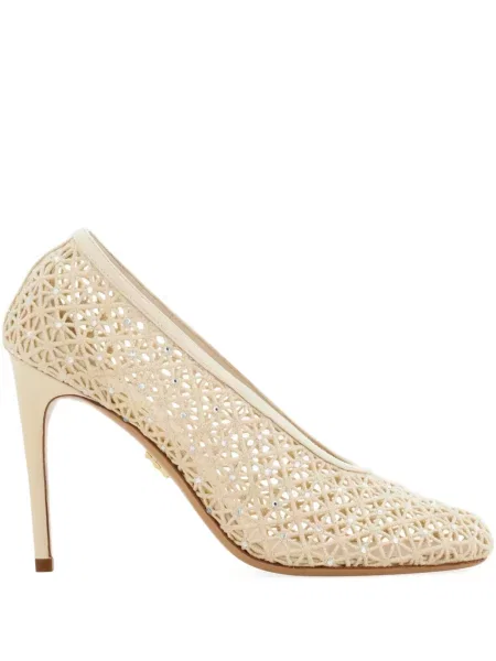 Pantofi cu toc Ferragamo alb