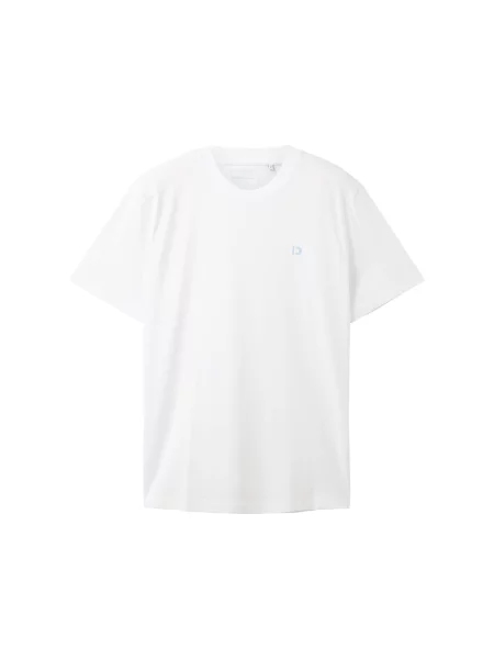 TOM TAILOR DENIM Tricou alb
