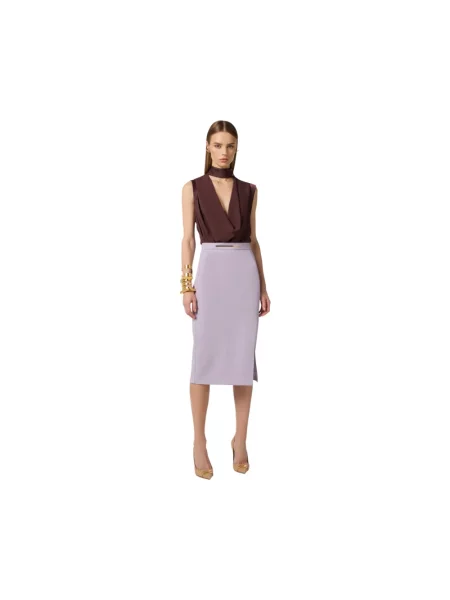 Top Elisabetta Franchi brązowy