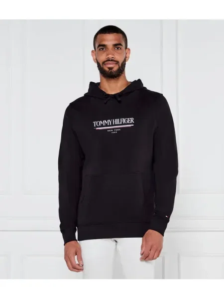 Tommy Hilfiger Pulóver fekete