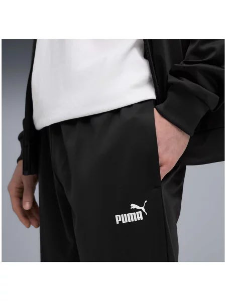 Puma compleu de trening bărbați Essential Poly suit negru