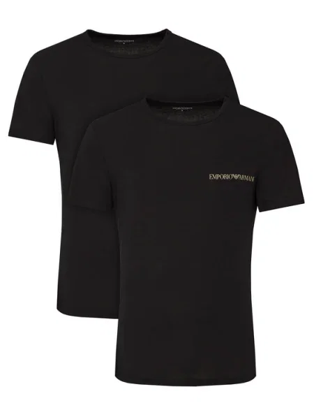 Тениска Emporio Armani Crew Neck T-Shirt Black/ Black M бяло