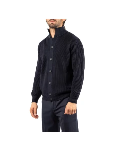 Sweter Filippo De Laurentiis niebieski