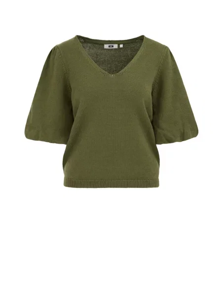 WE Fashion Pulover oliv
