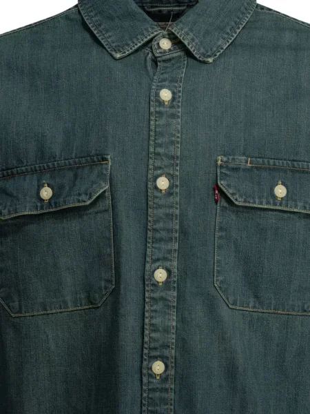 Blugi Levi's® cu dungi verde